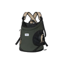 Vorderer Brustrucksack für den Transport von Katzen bis 6 kg Haustier-Rucksack Mit überkreuzten Trägern Reisetasche 36 x 35 x 20 cm 3
