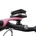 Vorfahren Halterung für das Fahrradlenker für Fahrradcomputer Licht und Kamera Oben und unten Halterung Befestigung mit Klemme Für Radfahrer 7