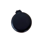 Vouwbare stylingkam met spiegel 6,5 x 7,5 cm Draagbare massagekam voor het doorboren van haar Compacte reiskam 7