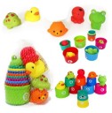 Vouwbekers met spuitende dieren - 14 stuks 1