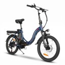 Vouwfiets SAMEBIKE CY20 Borstelloze motor 350 W Vervangbare batterij 36 V 12 Ah Lage instap Schijfremmen Voor de stad 2