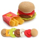 Vouwhamburger met friet 2