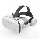VR szemüveg 205 x 222 x 99 mm fülhallgatóval 4,7-től 7 hüvelykig terjedő telefonokhoz 3D sisak filmekhez és virtuális valósághoz fehér színben távirányító nélkül 1