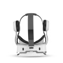 VR szemüveg 205 x 222 x 99 mm fülhallgatóval 4,7-től 7 hüvelykig terjedő telefonokhoz 3D sisak filmekhez és virtuális valósághoz fehér színben távirányító nélkül 3