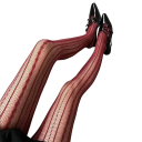 Vrouwen doorschijnende kousen met delicate patroon visnet elegante kousen sexy kousen voor feestjurken kostuum nachtkleding mode 3