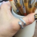 Vrouwen knuffel ring 2