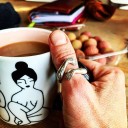 Vrouwen knuffel ring 3