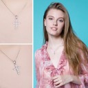 Vrouwen kruis hanger 2