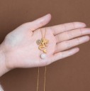 Vrouwen zeemeermin ketting D613 5