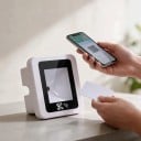 Vstavaná čtečka QR a čárových kódov s RFID 13,56 MHz Mifare, 86 × 86 mm, Wiegand USB RS485, biela, pre kontrolu prístupu a vstupné systémy 2