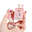 Vůně do auta přívěsek svěží parfém 8 ml skleněná lahvička růžová dekorace interiéru vozidla závěsný aroma difuzér 3