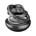 Vůně do auta rotující aromaterapeutická dekorace s průhlednou koulí dvojité zavěšení parfém do interiéru vozidla 5