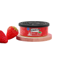 Vůně do auta tuhý parfém dřevitý aromatický odstraňovač zápachu 7 × 3,8 cm plechová dóza do interiéru vozu 9