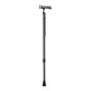 Vychádzková palica 73–95 cm S LED svetlom v rúčke Teleskopická v 10 polohách Nosnosť 100 kg Rúčka 13 cm Pre postavu 140–185 cm 1