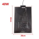 Vyhřívací podložka pro plazy 40W 28 x 42 cm s nastavitelnou teplotou a EU konektorem 4