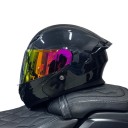 Výklopná helma na motorku s dvojitou sluneční clonou 30 x 25 x 25 cm Skořepina z ABS se spoilerem a ventilací pro skútr i motocykl 4