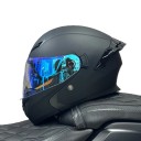 Výklopná helma na motorku s dvojitou sluneční clonou 30 x 25 x 25 cm Skořepina z ABS se zrcadlovým hledím a spoilerem pro skútr 5