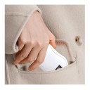 Výkonný kapesný ohřívač rúk 50000 mAh 63 x 41 x 104 mm Digitálny displej Oboustranné vyhrievanie 10–14 h USB 3