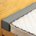 Výplň mezery mezi postelí a zdí dlouhá matrace polštář rozměr 90 x 10 x 15 cm měkká a odolná pro pohodlný a bezpečný spánek do ložnice 1