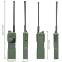 Vysílačka Baofeng AR-152 Pro s GPS a Bluetooth dosah 50 km baterie 12000 mAh obousměrná radiostanice s LED svítilnou na výlety 4