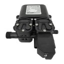 Vysokotlaké membránové čerpadlo 12 V s příkonem 120 W a tlakem 1,0 MPa s průtokem 8 l za minutu a závitem M18 x 1,5 mm v černé barvě 3