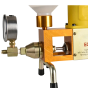 Vysokotlaký injektážní stroj 1100 W 220 V Vstřikovací čerpadlo 18000 PSI Polyuretanová a epoxidová pěnová injektáž Žlutý Na úniky a trhliny 5