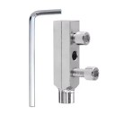 Vytahovač přetrženého drátu a zlomených trubek 7,5x1,3 cm a 12x3,6 cm Legovaná ocel Instalatérský nástroj na opravu ventilů a závitů 1
