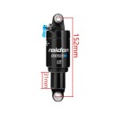 Vzduchový Tlumič SR Suntour Raidon 152 x 31 mm Zadní Odpružení Rámu S Lockoutem Černý Na Horské Kolo MTB A Celoodpružené Kolo 2