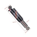 Vzduchový Zadní Tlumič Nárazů MEROCA 190 mm Zdvih 55 mm Oko 24 mm Slitina Černý Pro Horské Kolo Skútr a Skládací Kolo Cyklistické Díly 2