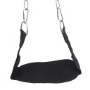 Vzpěračský pás s řetězem 170 x 16,5 cm pro posilování s přidanou zátěží, textilní dip belt pro shyby, kliky a kondiční trénink 5