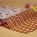 Wachspapier für Lebensmittelverpackungen mit Motiv für Snacks und Süßigkeiten Unterlage für frittierte Speisen Größe 21,5 x 25 cm Verpackung 50 4