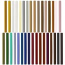 Wachssiegel-Sticks 10 Stk 10 × 0,7 cm Sticks für Heißklebepistolen für Wachssiegel Lebendige Farben Saubere Abdrücke Gute Haftung für Dekorationen 1