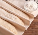 WALFOS - Paño para fermentación de masa, tapete para hornear, tela de lino, accesorio para hornear, fácil almacenamiento, 60 x 90 cm 2