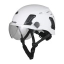 WALGUN K202 Safety Helmet with Integrated Visor and Glasses Size 53-63 cm ABS and EPS Adjustable with Wheel for Construction 2