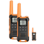 Walkie Talkie cu antenă Display LCD 2 buc. Walkie Talkie cu rază lungă de acțiune 462 MHz Walkie Talkie profesional 22 canale Walkie Talkie de mare putere cu lanternă LED 17,5 x 5,4 cm 4