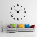 Wall Adhesive Clock G1839 12