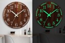 Wall Clock with Light 3