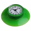 Wall Clock with Silicone Suction Cup for Smooth Surfaces Analogue Dial with Arabic Numerals Including AG13 Button Battery 4