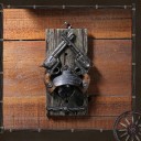 Wall Mounted Bottle Opener with Western Motif 3