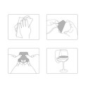 Wall Mounted Glass Holder 6