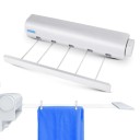 Wall-Mounted Retractable Clothes Drying Rack 4