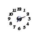 Wall-Mounted Self-Adhesive Clock G1592 7