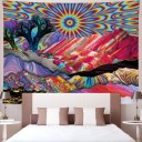 Wall Tapestry with Abstract Design C531 3