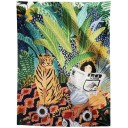 Wall Tapestry with Leaves 4
