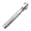 Wallpaper Roller Aluminium Cylinder 12.6 cm Width 3.4 cm Metal Construction for Smoothing and Pressing Wallpaper 3