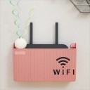 Wandhalterung für WiFi-Router 24,5 x 14 x 6 cm Aufbewahrungsbox für Modem Kabel- und Stromorganisator 6