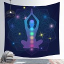 Wandteppich mit dem Motiv der Meditation 13