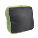 Warm Bed for Rodents 22 x 22 x 15.5 cm Green Plush House with Opening 9.5 cm Soft Nest Made of Foam and Plush for Small Pets 3