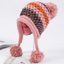 Warme gebreide muts voor dames 5