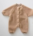 Warme overall voor baby&#39;s T2682 2